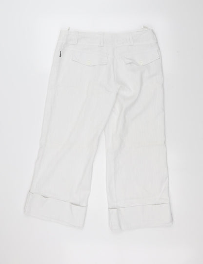 JOL Styl Womens White   Trousers  Size 12 L23 in