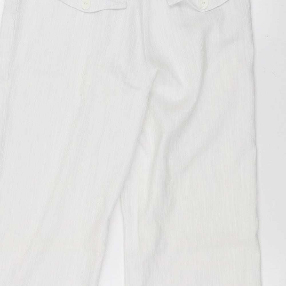 JOL Styl Womens White   Trousers  Size 12 L23 in
