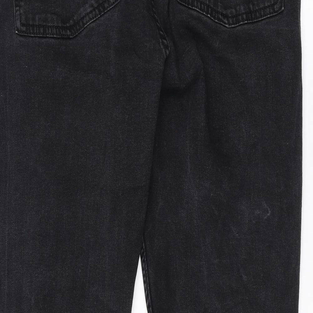 COLLUSION Womens Black   Straight Jeans Size 40 L31 in