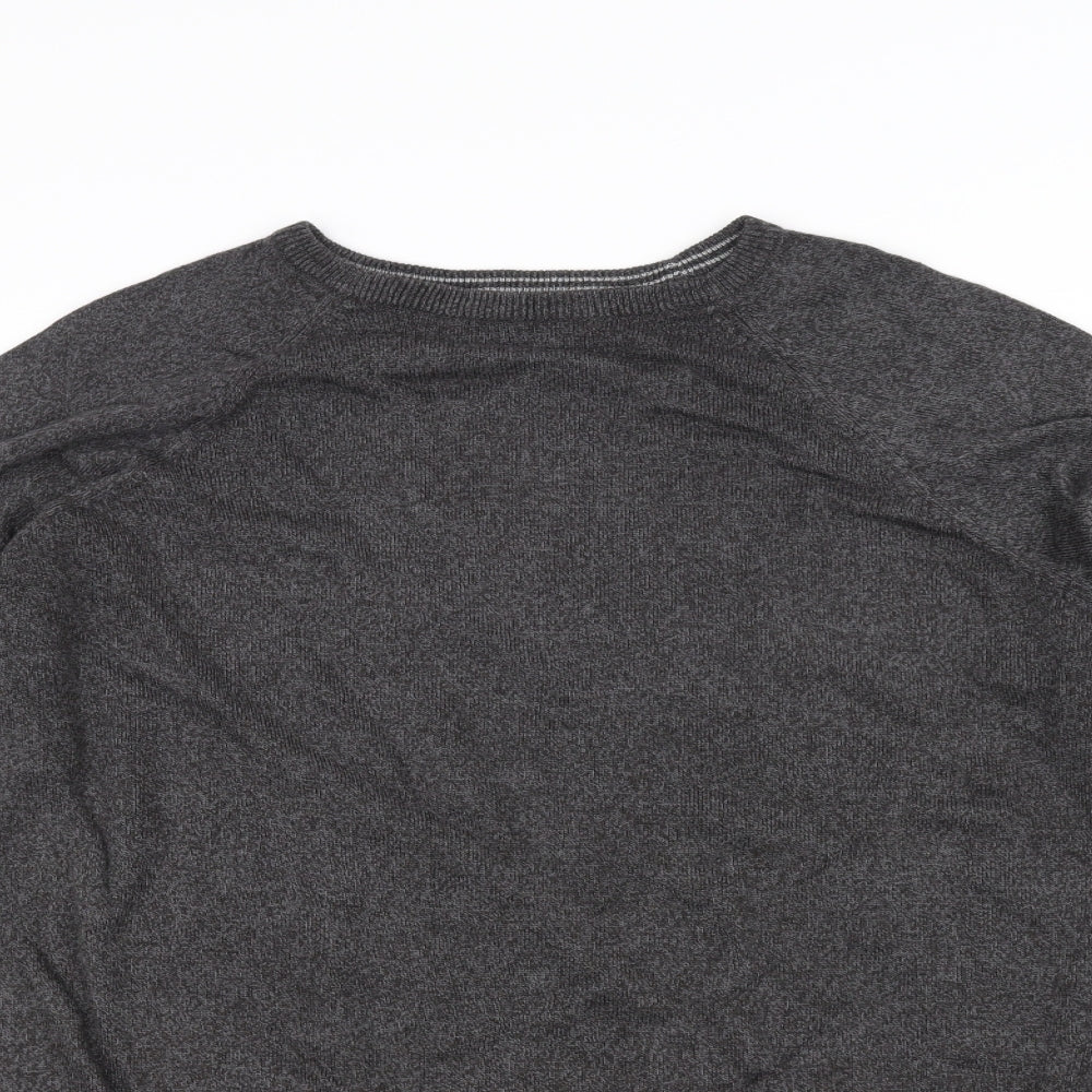 BHS Mens Grey   Pullover Jumper Size M