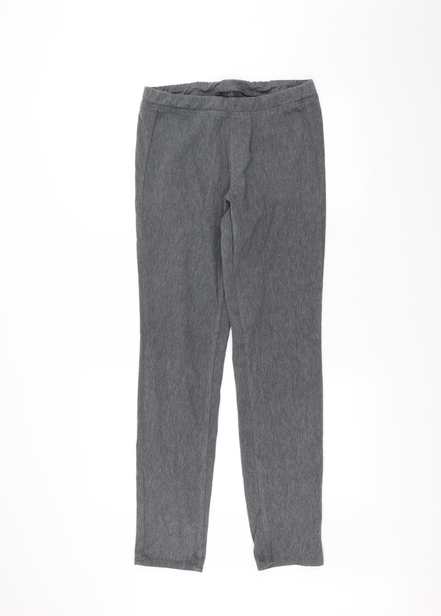 uni Womens Grey   Trousers  Size M L28 in