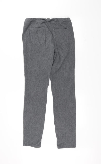 uni Womens Grey   Trousers  Size M L28 in