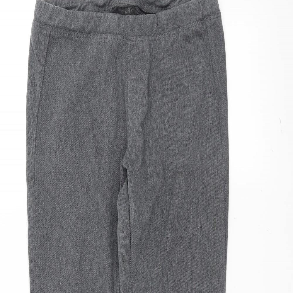 uni Womens Grey   Trousers  Size M L28 in