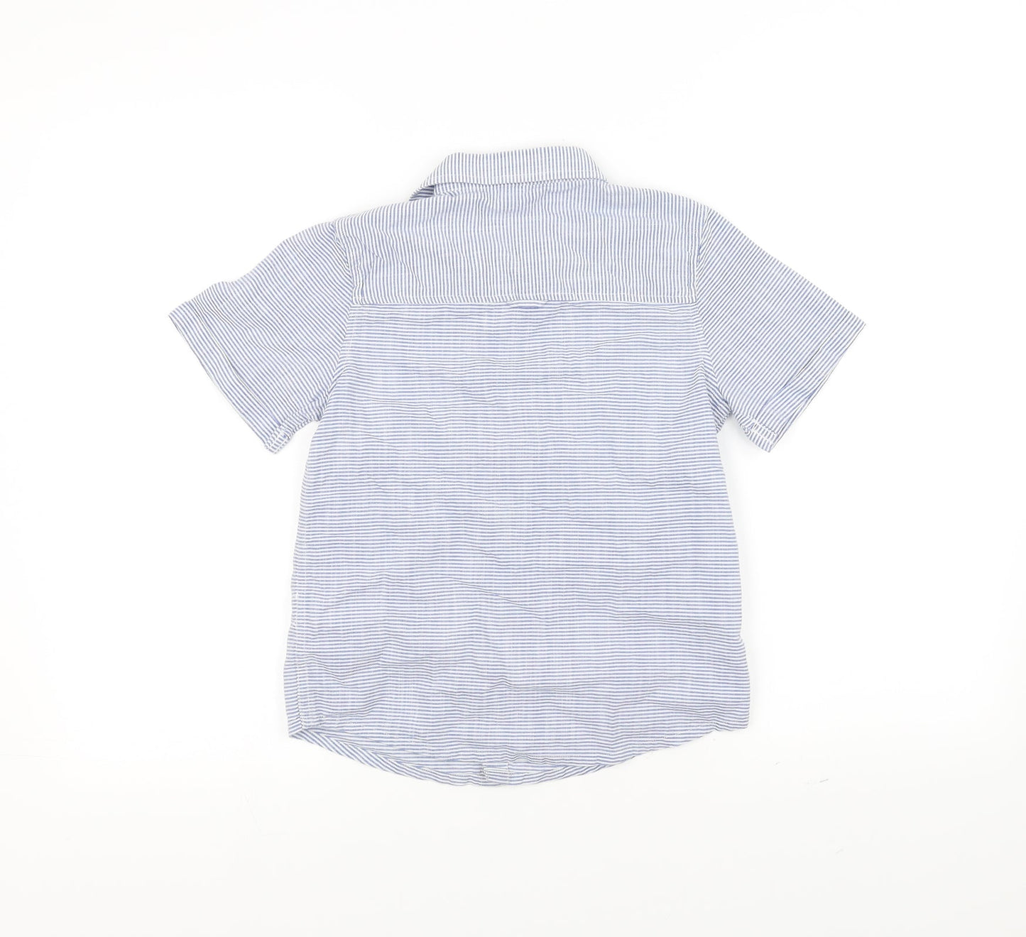 Monsoon Boys Blue   Basic Button-Up Size 9-10 Years
