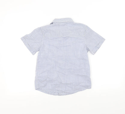 Monsoon Boys Blue   Basic Button-Up Size 9-10 Years