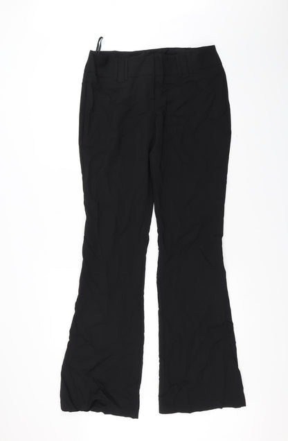 Womens UK Size 14 Dorothy Perkins Regular Fit  Black Trousers