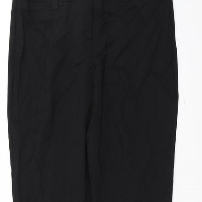Womens UK Size 14 Dorothy Perkins Regular Fit  Black Trousers