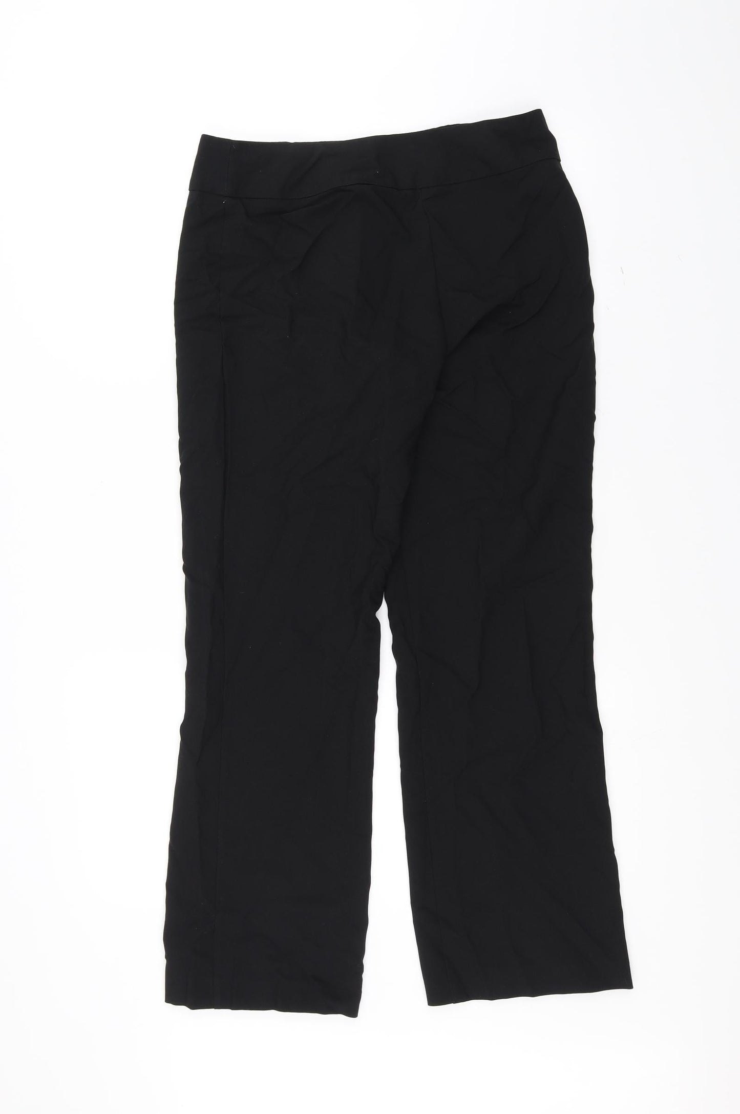 George Womens Black   Trousers  Size 10 L25 in