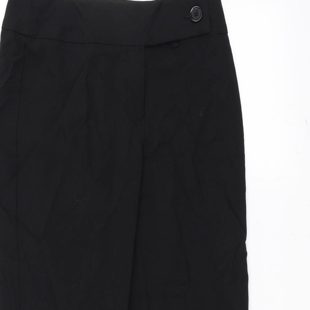George Womens Black   Trousers  Size 10 L25 in