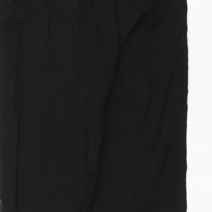 George Womens Black   Trousers  Size 10 L25 in