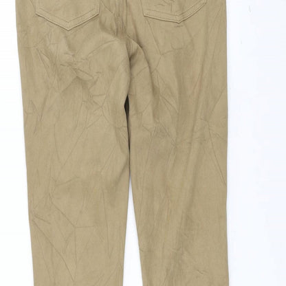 uni Mens Brown   Skinny Jeans Size S L28 in