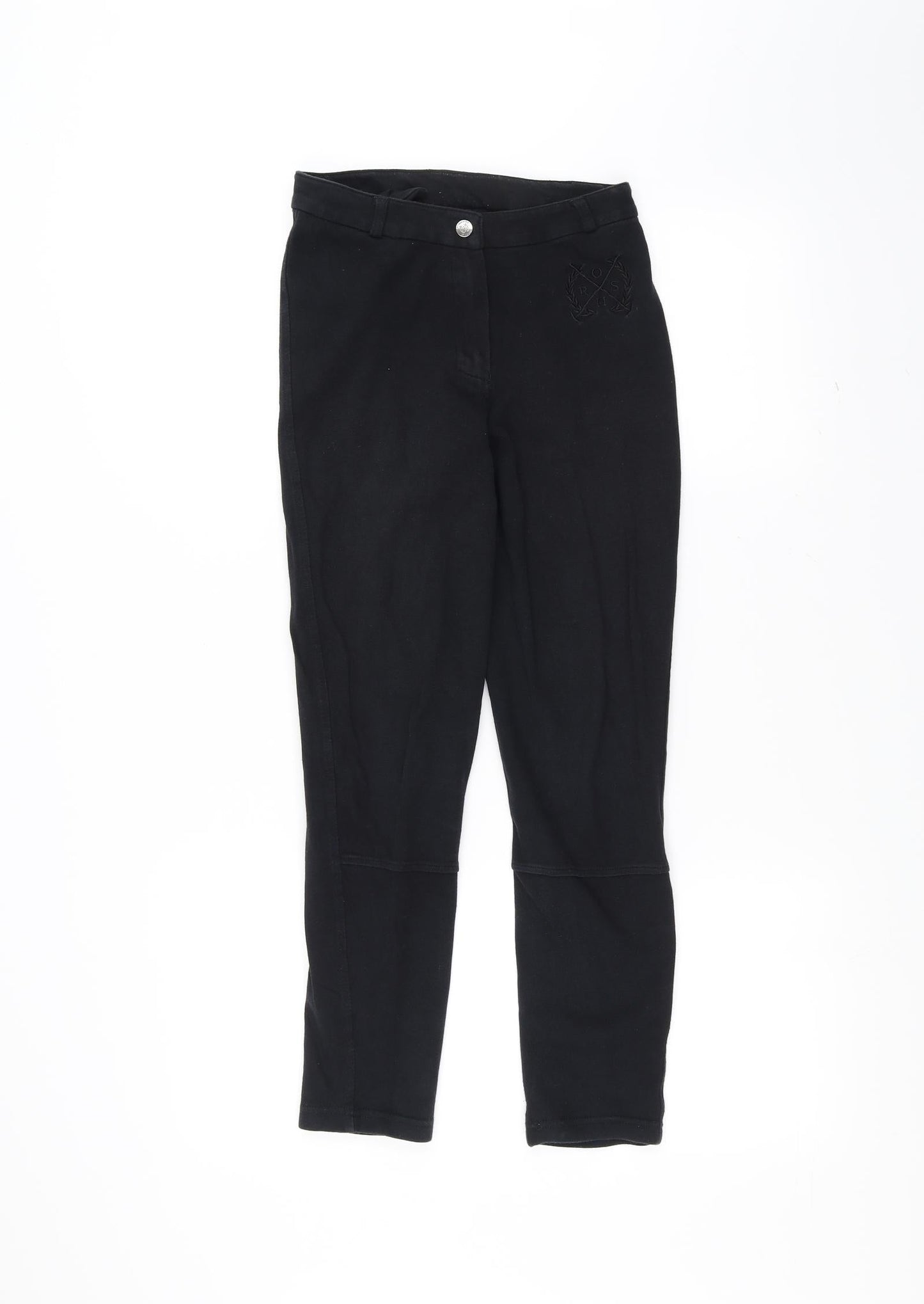Olympus Womens Black   Sweatpants Trousers Size 8 L25 in