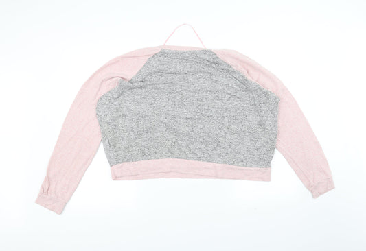 love to lounge Womens Grey   Pullover Jumper Size L