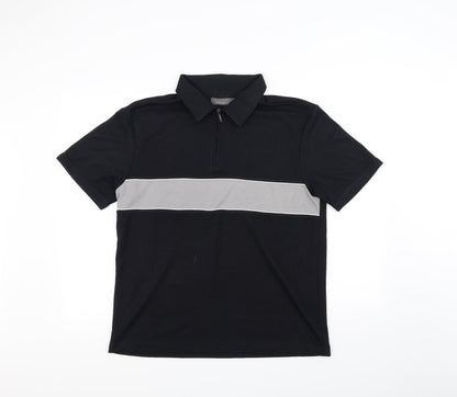 Armando Mens Black    Polo Size L