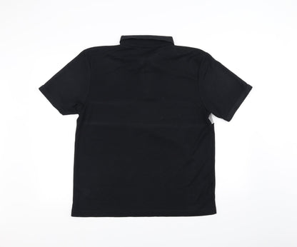 Armando Mens Black    Polo Size L