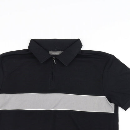 Armando Mens Black    Polo Size L