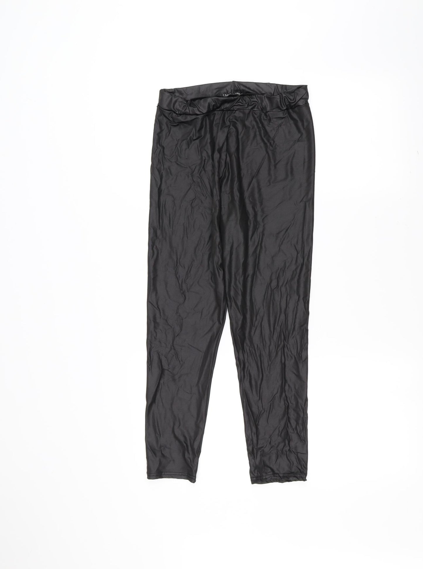 Womens UK Size 12 I SAW IT FIRST Regular Fit  Black Trousers