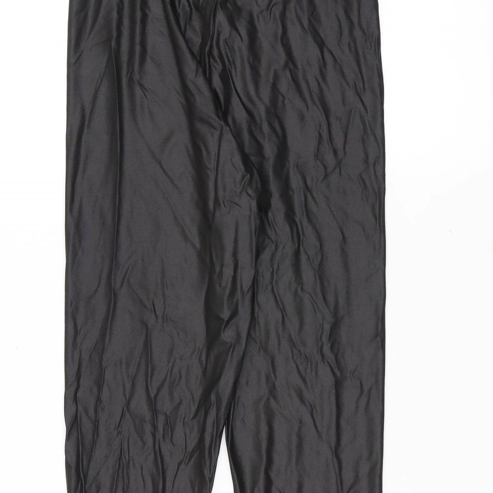 Womens UK Size 12 I SAW IT FIRST Regular Fit  Black Trousers