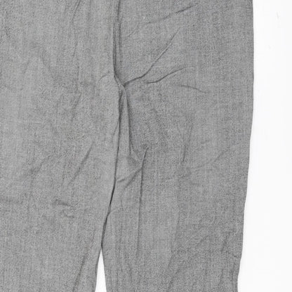 Per Una Womens Grey   Trousers  Size 18 L29 in