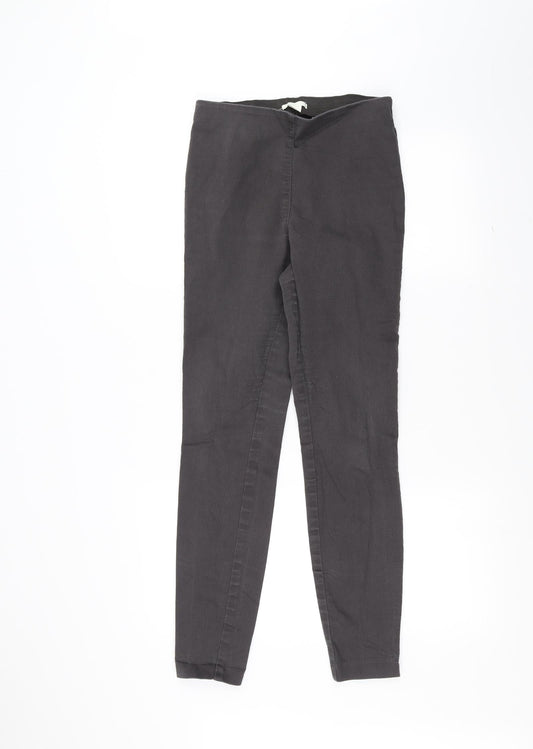 Womens UK Size 6 H&M Regular Fit Skinny Black Jeans