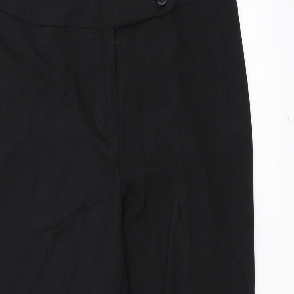 George Womens Black   Trousers  Size 12 L27 in