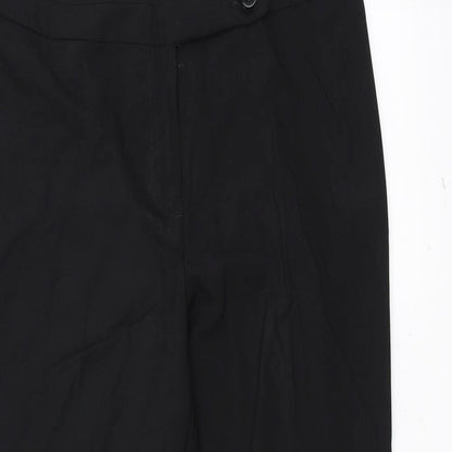George Womens Black   Trousers  Size 12 L27 in
