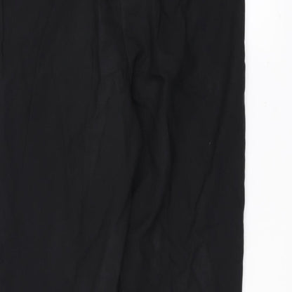 George Womens Black   Trousers  Size 12 L27 in