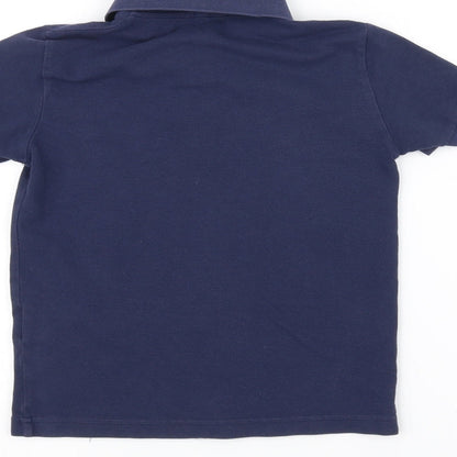 Preworn Boys Blue   Basic Polo Size S