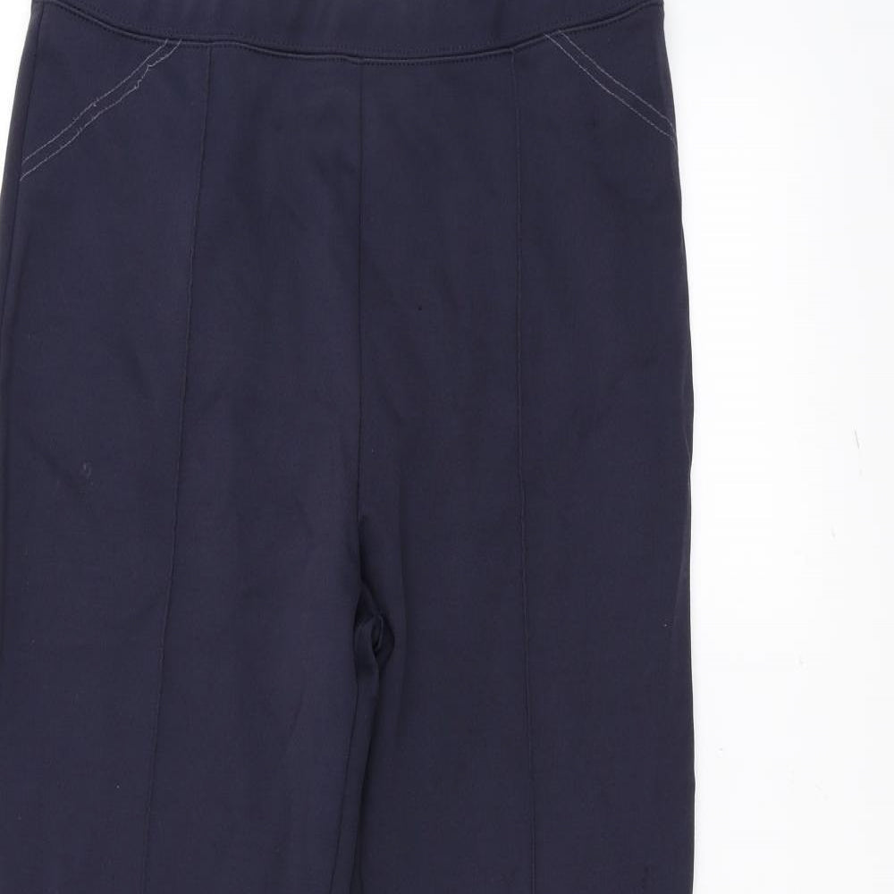 Wardrobe Essentials Womens Blue   Trousers  Size 14 L28 in