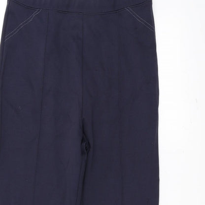 Wardrobe Essentials Womens Blue   Trousers  Size 14 L28 in