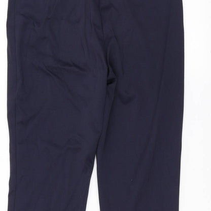 Wardrobe Essentials Womens Blue   Trousers  Size 14 L28 in