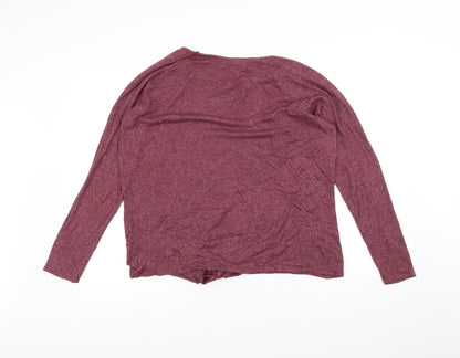 Womens UK Size 12 Pep&Co Red Basic T-Shirt