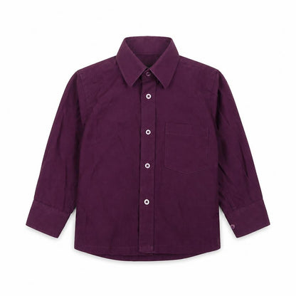 Device Boys Purple   Basic Button-Up Size 12 Months