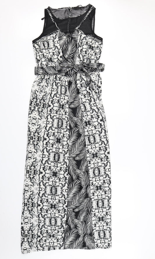 Dorothy Perkins Womens Black   Maxi  Size 10