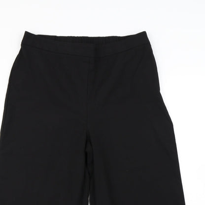 Womens UK Size 16 label be Regular Fit Dress Pants Black Trousers