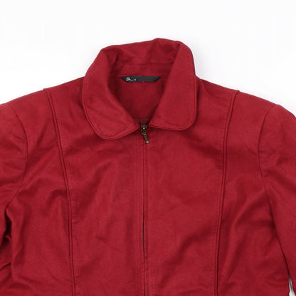 Womens UK Size 16 BHS Red Jacket