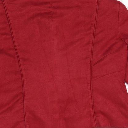Womens UK Size 16 BHS Red Jacket