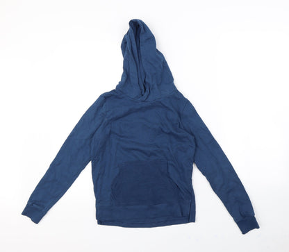 Lily & Dan Boys Blue   Pullover Hoodie Size 11-12 Years