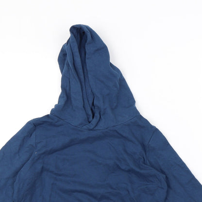 Lily & Dan Boys Blue   Pullover Hoodie Size 11-12 Years