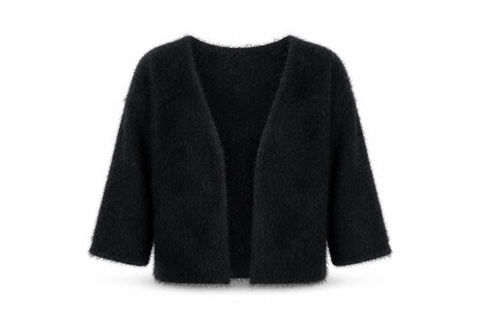 First Avenue Womens Black   Cardigan Jumper Size L