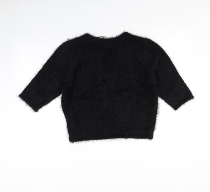 First Avenue Womens Black   Cardigan Jumper Size L