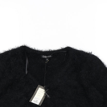 First Avenue Womens Black   Cardigan Jumper Size L