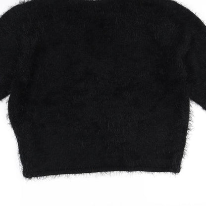 First Avenue Womens Black   Cardigan Jumper Size L