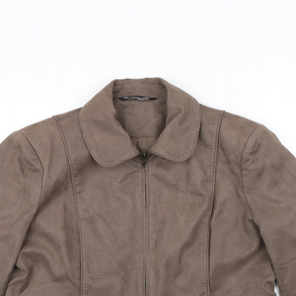 Womens UK Size 16 BHS Brown Jacket