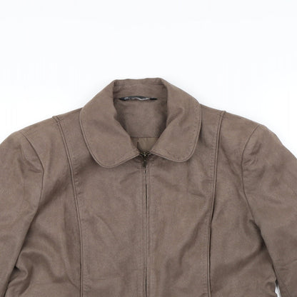 Womens UK Size 16 BHS Brown Jacket