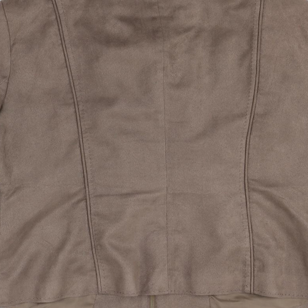 Womens UK Size 16 BHS Brown Jacket