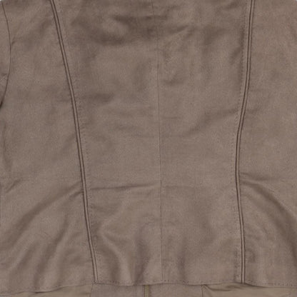 Womens UK Size 16 BHS Brown Jacket