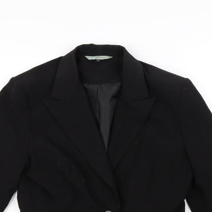 Womens UK Size 12 Red Herring Black Jacket