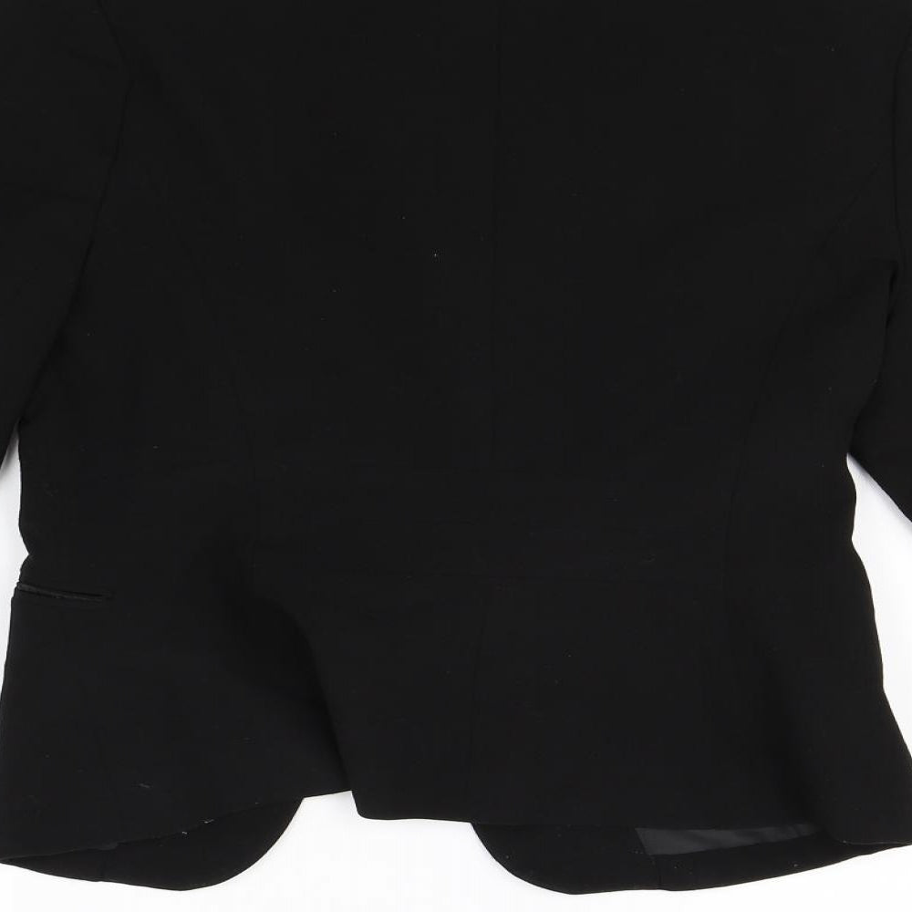 Womens UK Size 12 Red Herring Black Jacket