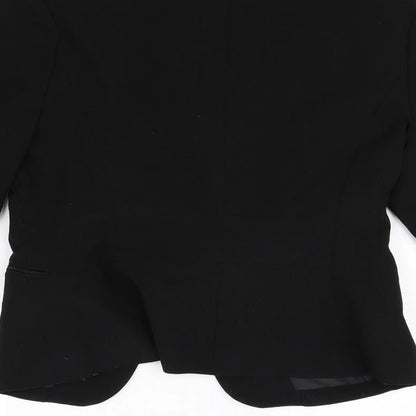 Womens UK Size 12 Red Herring Black Jacket